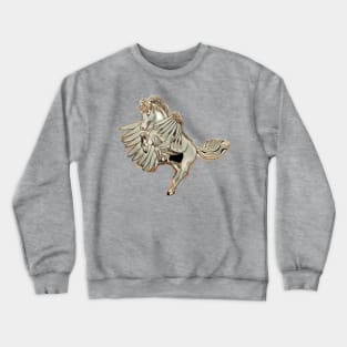 Flying Pegasus Horse Crewneck Sweatshirt